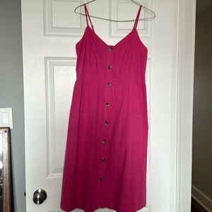 Cleo NWT hot pink sundress medium petit
